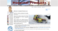 Desktop Screenshot of hospital-products.com